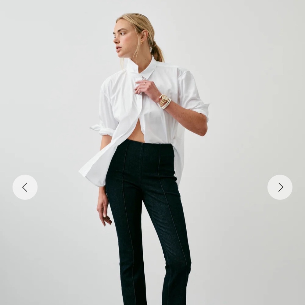 Spanx zero waistband micro flare Jeans